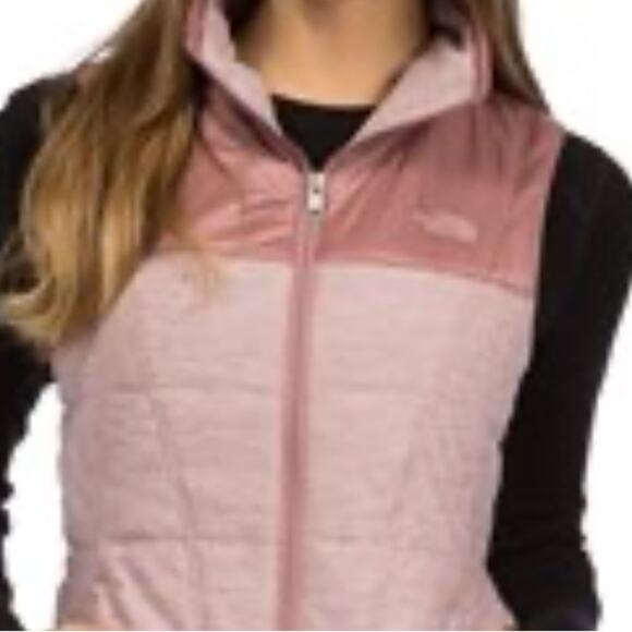 The North Face Pink Quilted woman's Vest - Picture 3 of 8